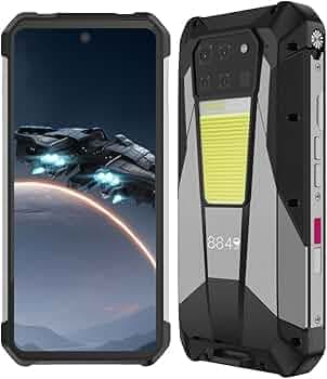 India Gadgets - Unihertz Tank 3 Pro 5G Rugged 16Gb + 512Gb: 6.79" FHD+: 100 Lumens Projector Mobile Phone: 200MP + 64MP Night Vison Camera: IR Blaster...