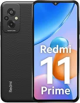 (Renewed) Redmi 11 Prime (Flashy Black, 4GB RAM, 64GB Storage) | Prime Design | High Performance Helio G99 | 50 MP AI Triple Cam | 5000 mAh | 22.5W