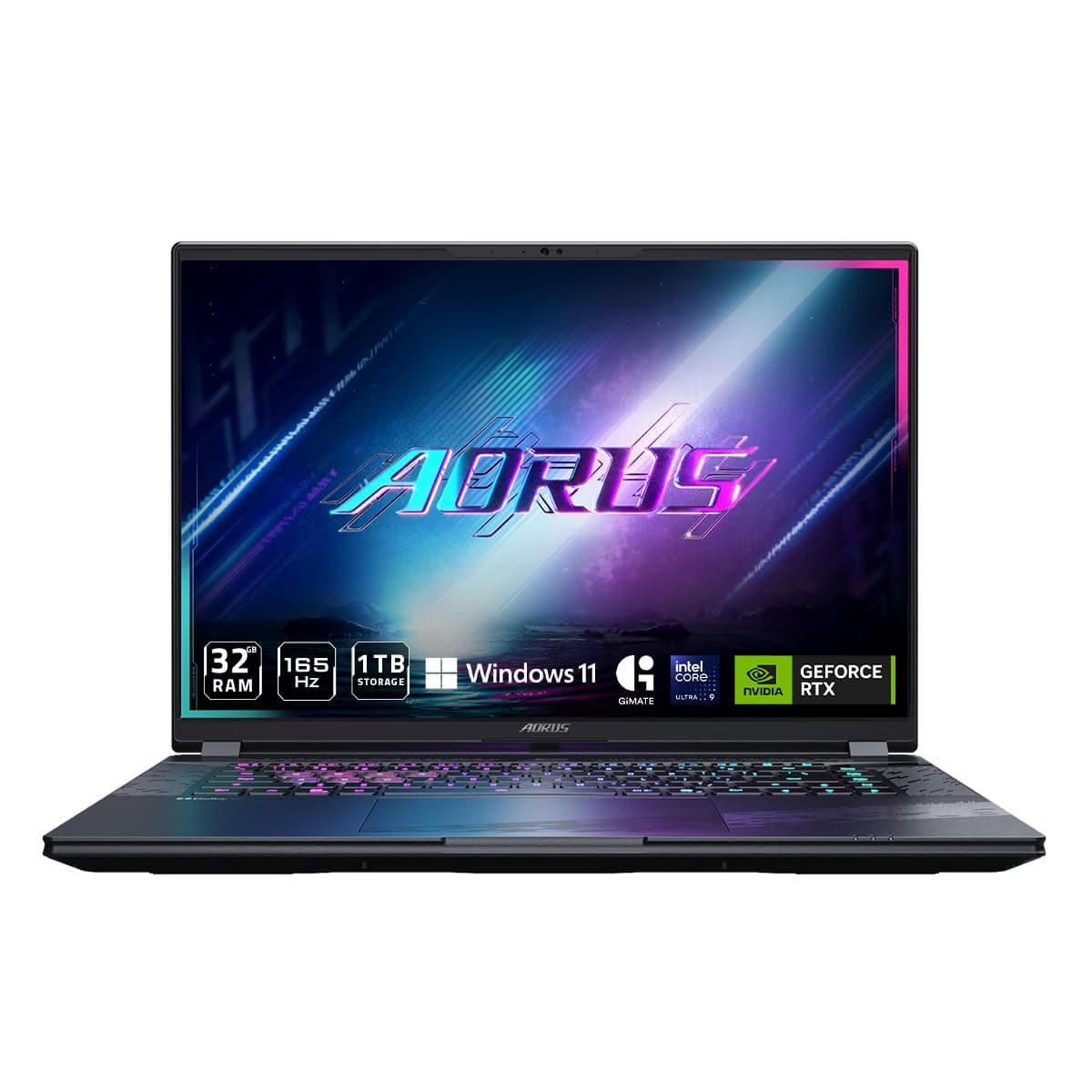 GIGABYTE AORUS Elite 16 BWHC3INC64SH Intel Ultra 9 275HX, RTX 5070, 165Hz QHD IPS, DDR5 5600 16G*2, DDR5 5600 16GB*2, Gen4 1TB, Win 11Home
