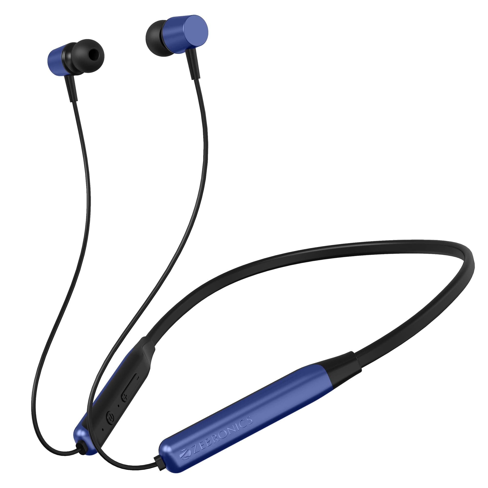 ZEBRONICS Zeb Evolve Wireless Bluetooth in Ear Neckband Earphone 17hrs Playback, Rapid Charge, Dual Pairing, Magnetic earpiec