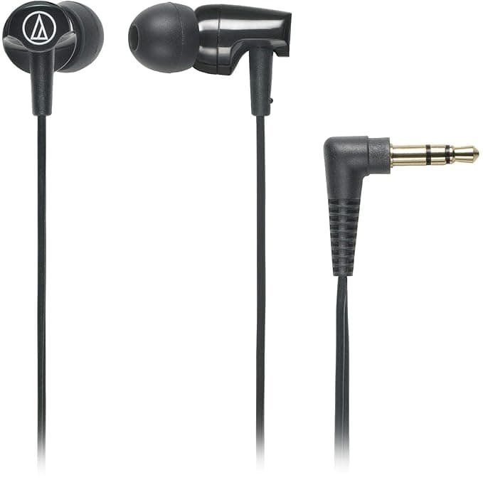 Audio-Technica ATH-CLR100BK in-Ear Headphones (Black) In-Ear