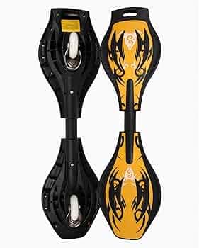 AIRAVAT Wave Board, Blade Waveboard Made of Abs Plastic and Metal and PU Wheel with Weight Capacity 100Kg