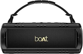 (Renewed) boAt Stone 1400 Mini 18W Bluetooth Speaker(Active Black)