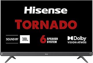 Hisense 126 cm (50 inches) 4K Ultra HD Smart Certified Android LED TV 50A73F (Metal Gray) (2021 Model) | With 102W JBL Speakers