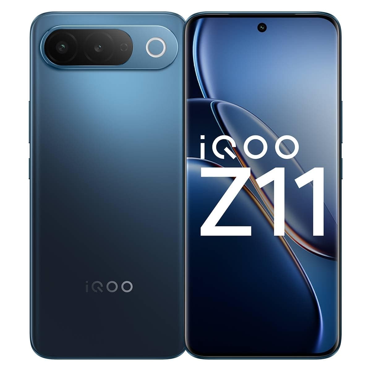 iQOO Z11 5G (Celestial Blue, 6GB RAM, 128GB Storage) | India's 1st MediaTek Dimensity 7500 Turbo Processor* | 3D Curved Display- Brightest Display in ...