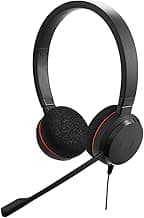 Jabra GN Netcom Evolve 20 UC Duo MS Optimized, USB Headband