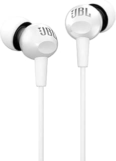 (Renewed) JBL C100SI Wireless Bluetooth In Ear Headphone with Mic (White)