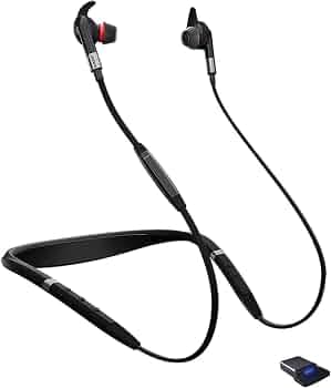 Jabra Evolve 75e MS Bluetooth Wireless in-Ear Earphones with Mic - Noise-Canceling