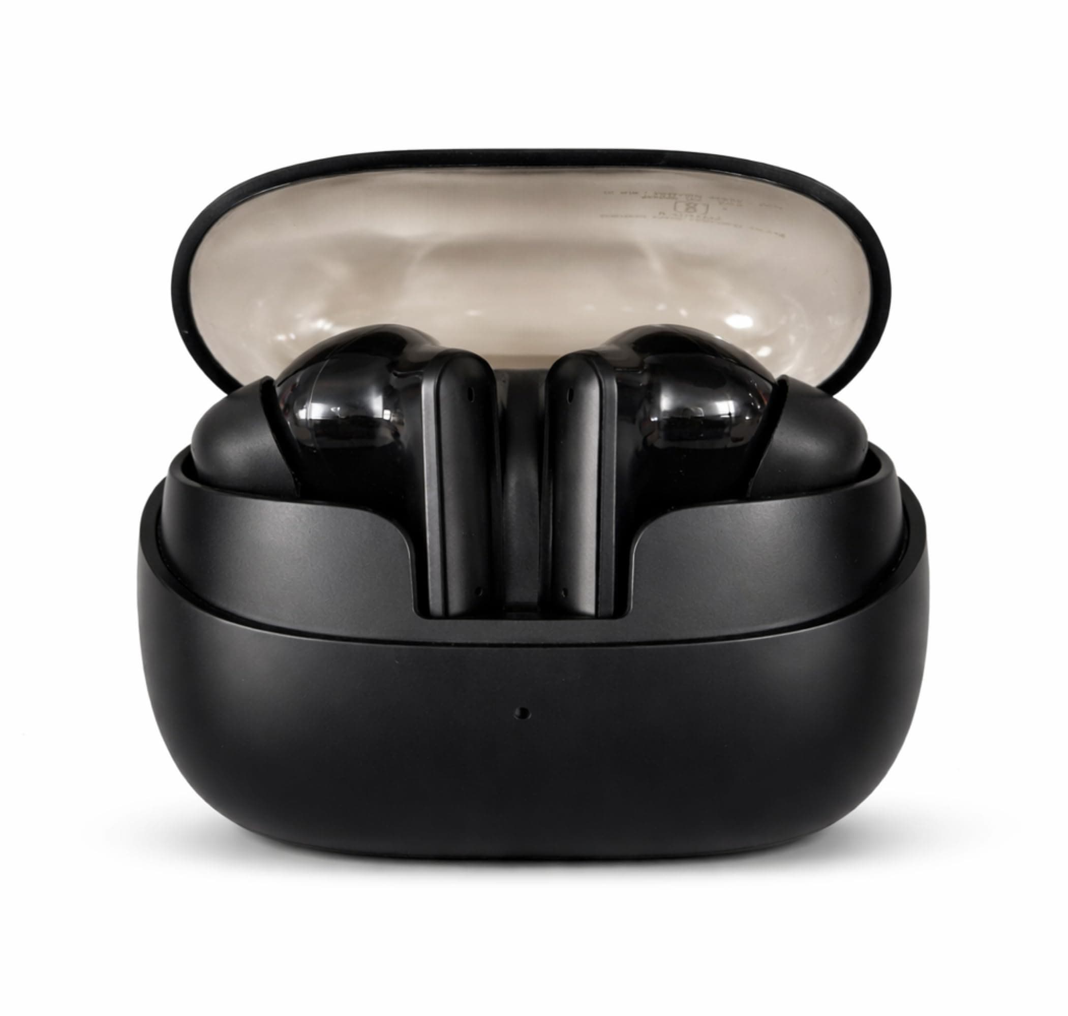 Wave Truly Wireless Earbuds with 40H of Playtime, Quad Mic with ENC, Instacharge, 13Mm Driver, Low Latency, BT V5.2 (Black)