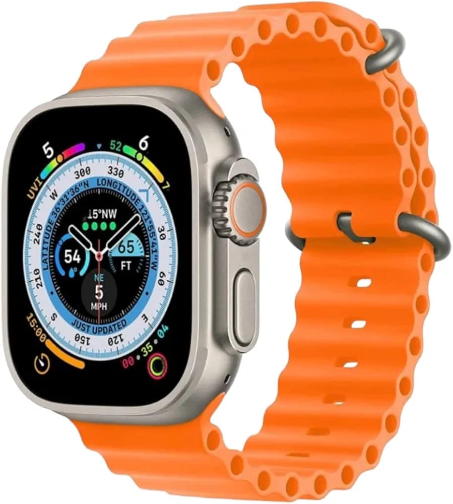 S8 Ultra Max Unisex Smart Watch Series 8 with 2.05" HD Display_ Sport NFC Smartwatch Bluetooth Call Waterproof for Apple & Android