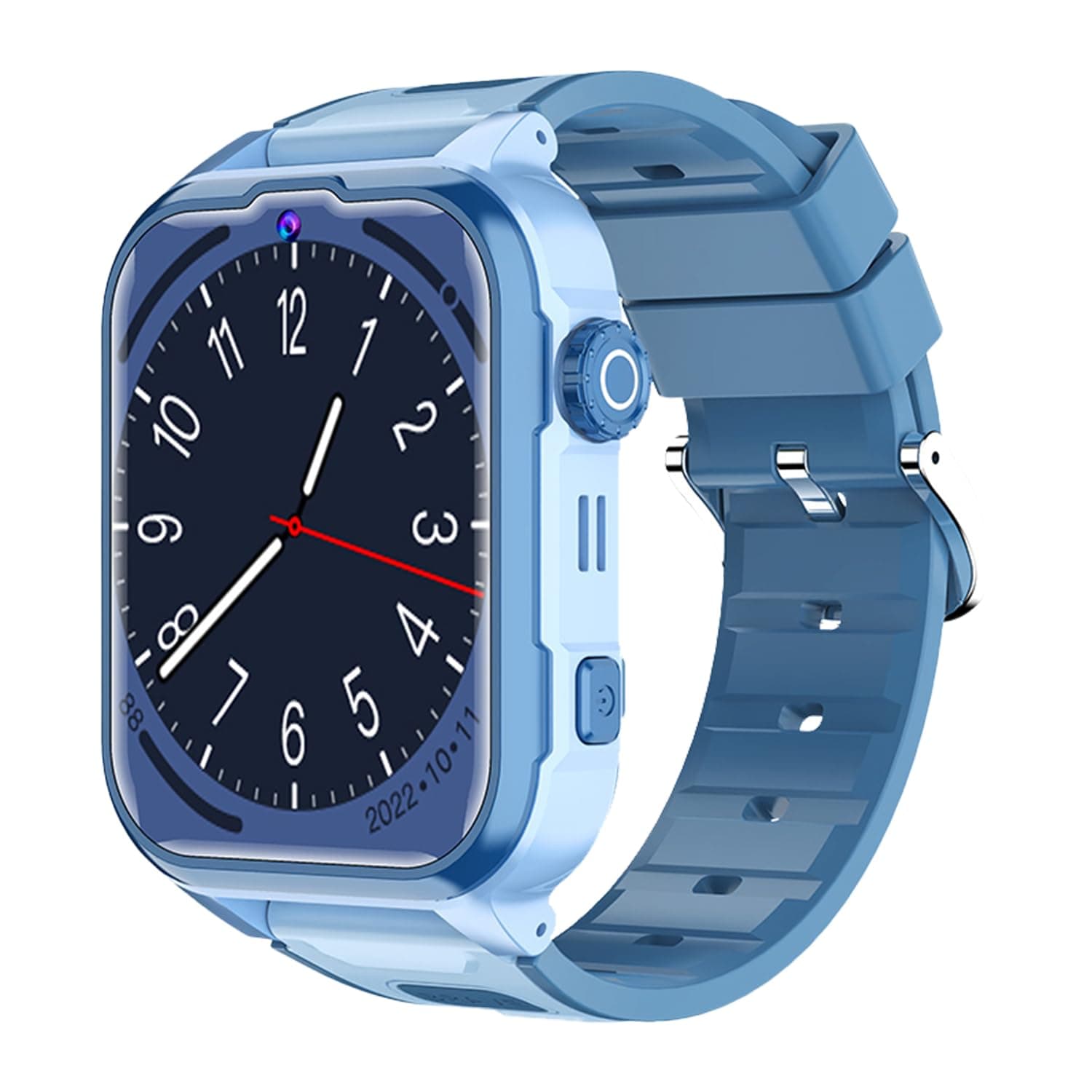 PunnkFunnk Newly Launched Safeguard 5G/4G Kids Smart Watch with SIM Calling, GPS Tracker, Video Call, SOS Alerts, Face Unlock, Games, IP67, 800mAh Bat...