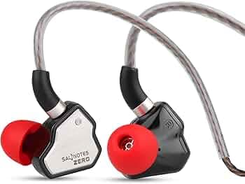 Linsoul 7Hz Salnotes Zero HiFi 10mm Dynamic Driver in-Ear Earphone IEM with Metal Composite Diaphragm Stainless Steel Faceplate Detachable 2Pin OFC Ca...