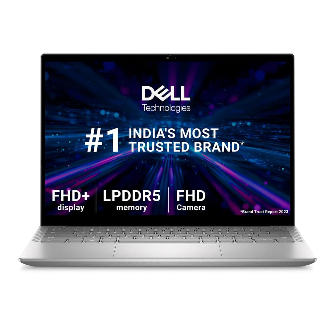 Dell Inspiron 5330 Laptop, Intel Evo Platform Powered by Intel Core i7-1360P Processor/16GB LP DDR5/1TB SSD/13.3" (33.78cm) QHD+ 300 nits/Win 11 + MSO...