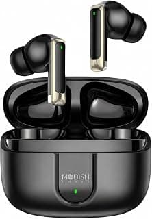 ModishOmbre® Dreampods True Wireless Earbuds – 30 Hours Playtime, 13mm Deep Bass Driver, Dual Mic, Noise Ca...