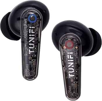 Tunifi IMMERSE Nothing Ear 2 Earbuds in Ear TWS |8D Stereo Sound |24 Hours Playback | Touch Controls | Instant Voice Assistant | Powerful 8 Sound & Bu...