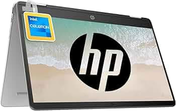 (Refurbished) HP Chromebook x360, Intel Celeron N4120, 14-inch (35.6 cm), HD, 4GB LPDDR4, 64GB eMMC, Intel UHD Graphics, Thin & Light, Dual Speakers, ...