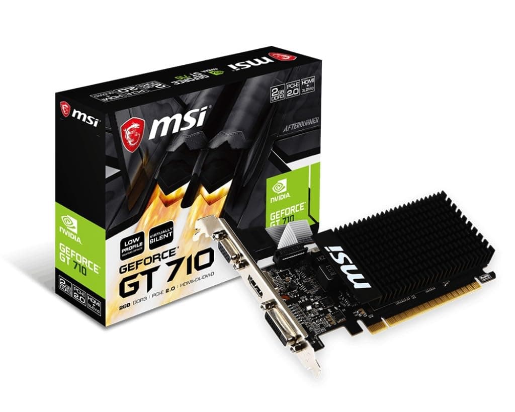 MSI GT 710 2GD3H LP DDR3 Gaming Graphic Card