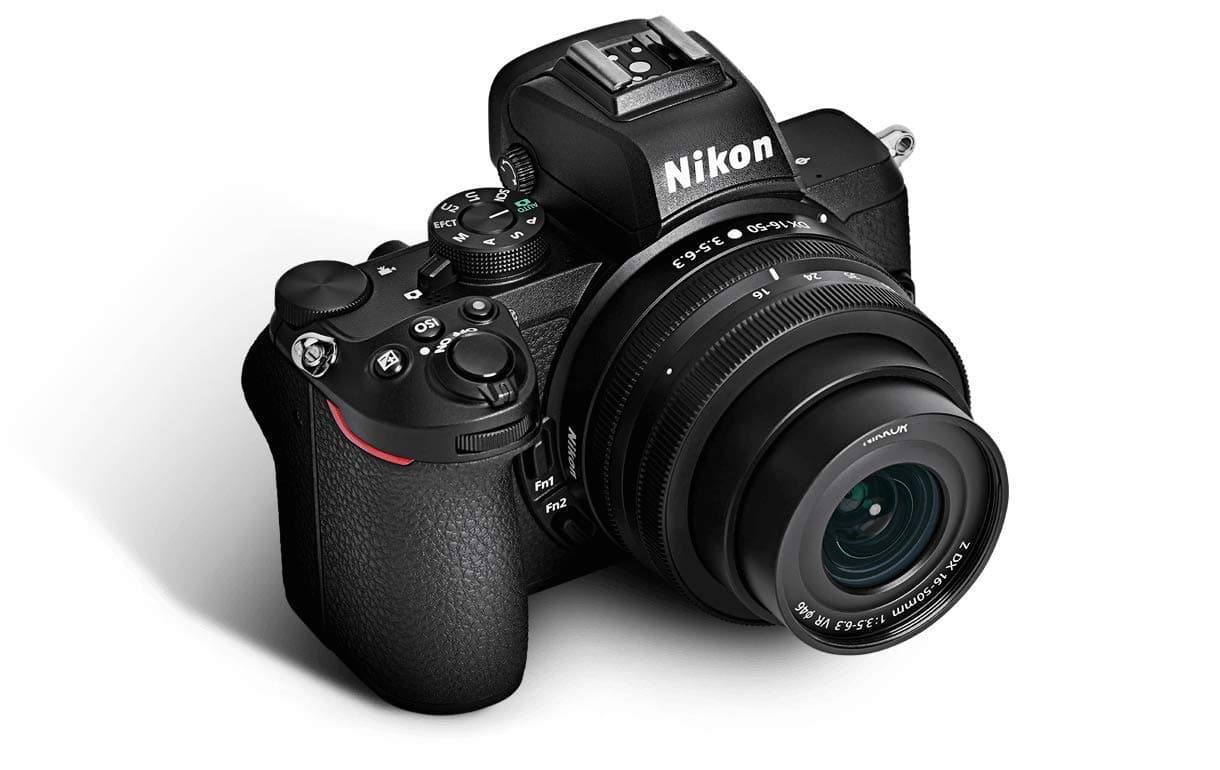 Nikon Z50 Mirroless Camera Body with NIKKOR Z DX 16-50mm f/3.5-6.3 VR & NIKKOR Z DX 50-250mm f/4.5-6.3 VR Lens