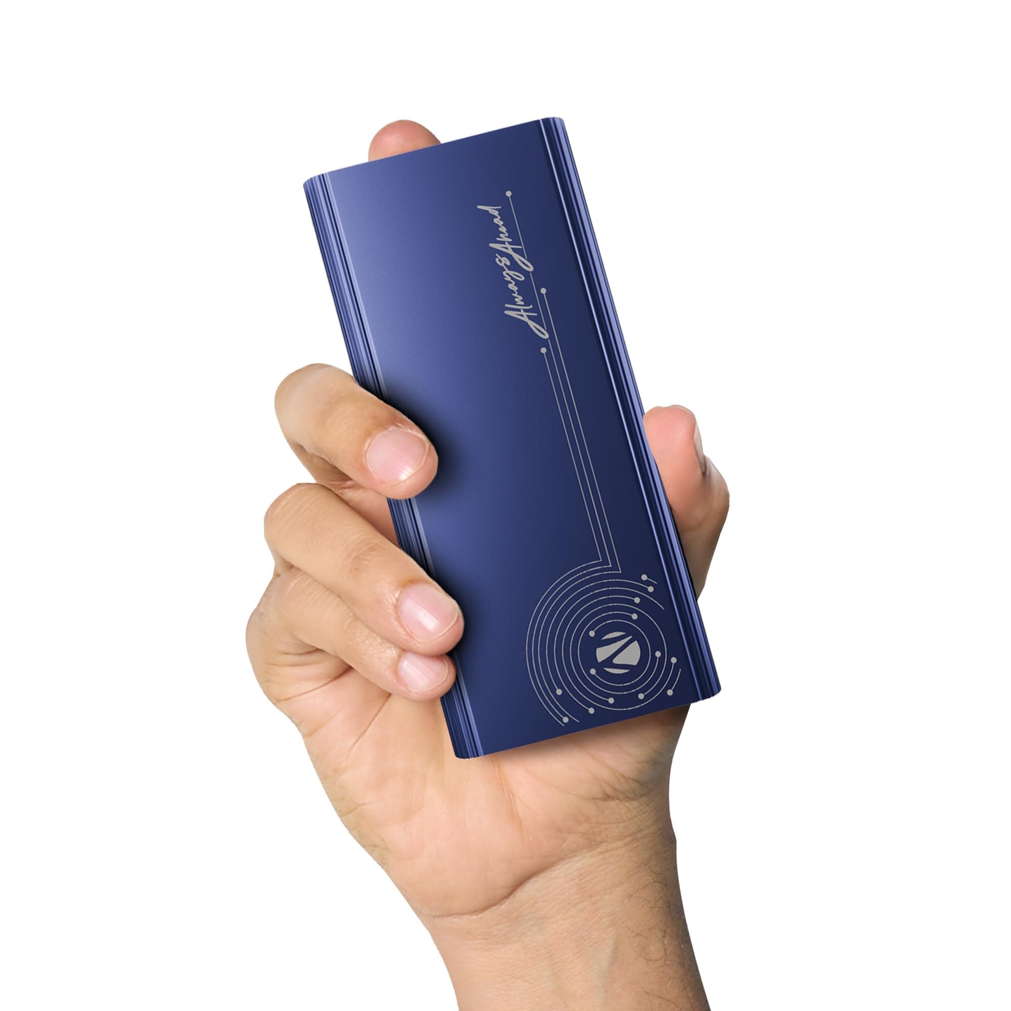 ZEBRONICS EnergiPod 10MR1, Power Bank, 10000 mAh, 22.5W Super Fast Charging PD 3.0 (PPS), Dual Type C & USB A, LED Indicator, Metal Body, for iPhone, ...