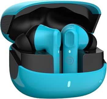 pTron Newly Launched Zenbuds 1 V2 32dB ANC TWS Earbuds, Transparency Mode, 4 Mic ENC Calls, 40H Playtime, 40ms Game/Music Modes, in-Ear Bluetooth 5.3 ...