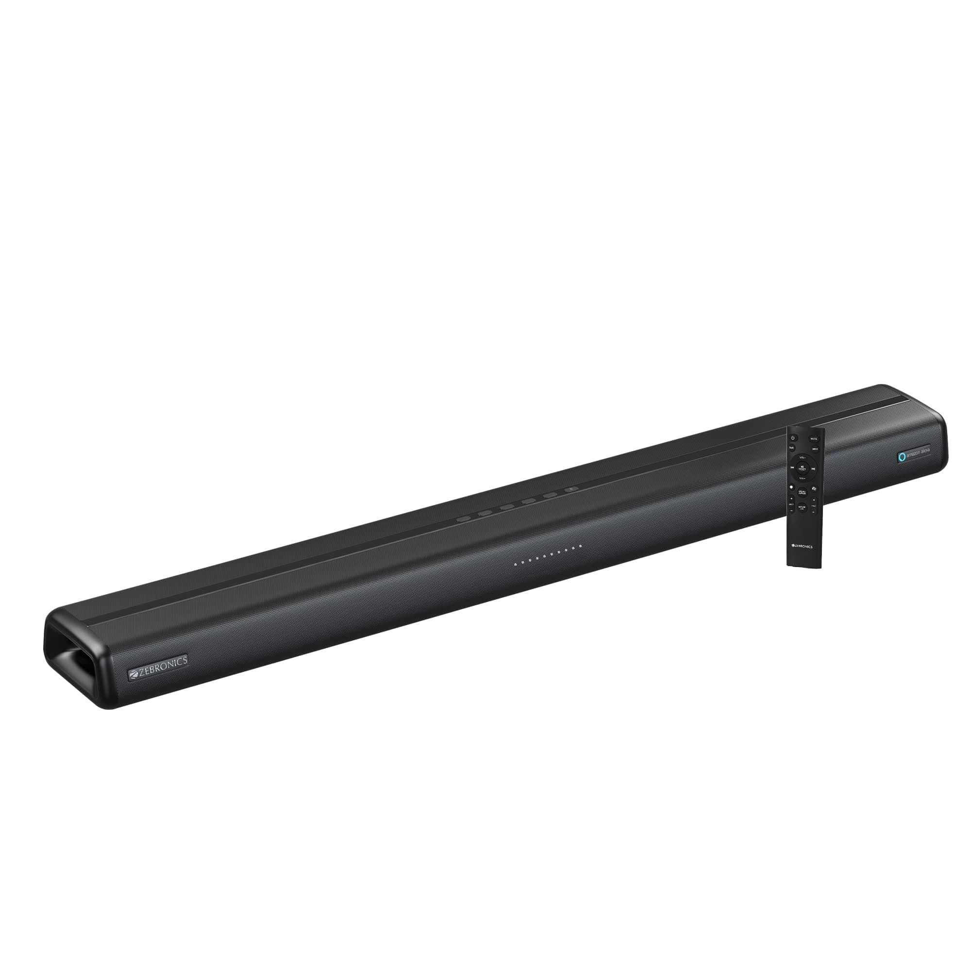 Zebronics ZEB-Jukebar 3820A PRO with Alexa built-in, English/Hindi, BT, Powerful Soundbar 80W RMS, smart App control, music streaming, advanced dual f