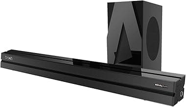 boAt AAVANTE Bar 1700D 120W 2.1 Channel Bluetooth Soundbar with Dolby Audio, boAt Signature Sound, Wired Subwoofer, Multiple Connectivity Modes, Enter