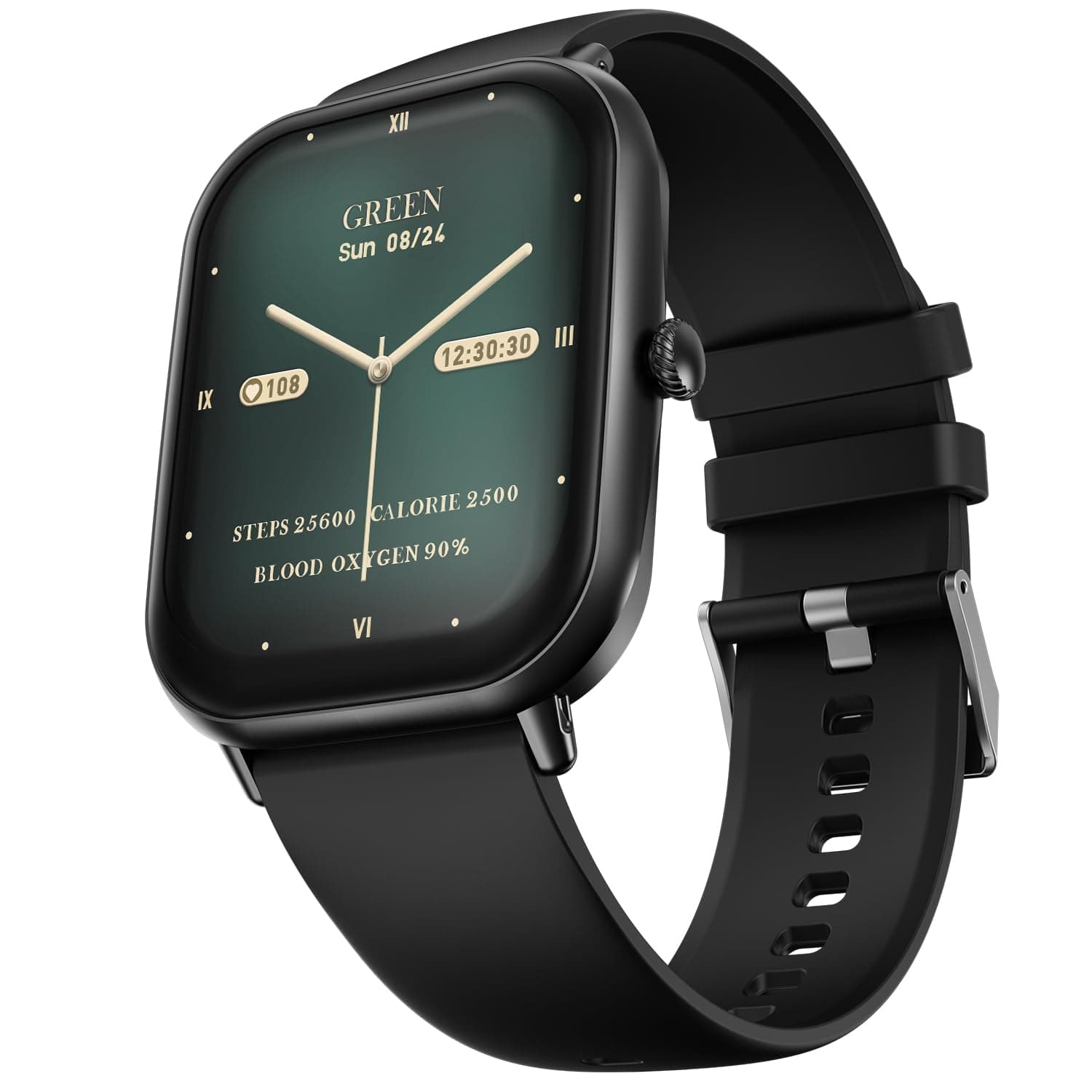 Fire-Boltt Newly Launched Ninja Call Pro Max 2.01” Display Smart Watch, Bluetooth Calling, 120+ Sports Modes, Health Suite, Voice Assistance (Black)