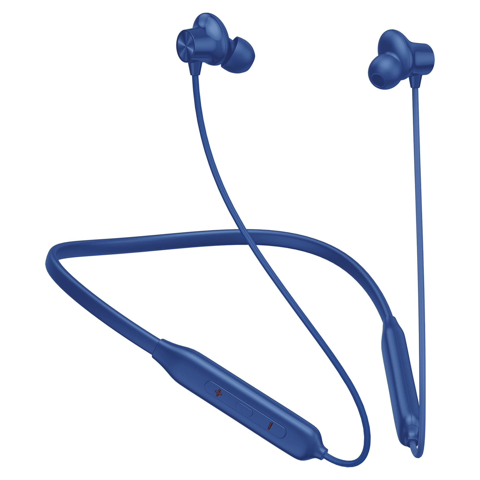 Kratos N4 Bluetooth Neckband with 55H Playtime, Deep Bass, Stereo Sound, HD Calls, Magnetic Earbuds, Type-C Fast Charging, Rich Audio, Hollow Switch f...