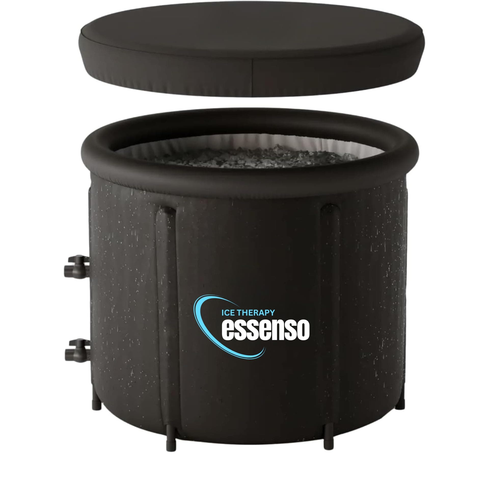 Essensolife Portable & Foldable Bath Tub for Adults with 5 Layer, Leakproof Ice Bathtub, Water Tub for Hom...