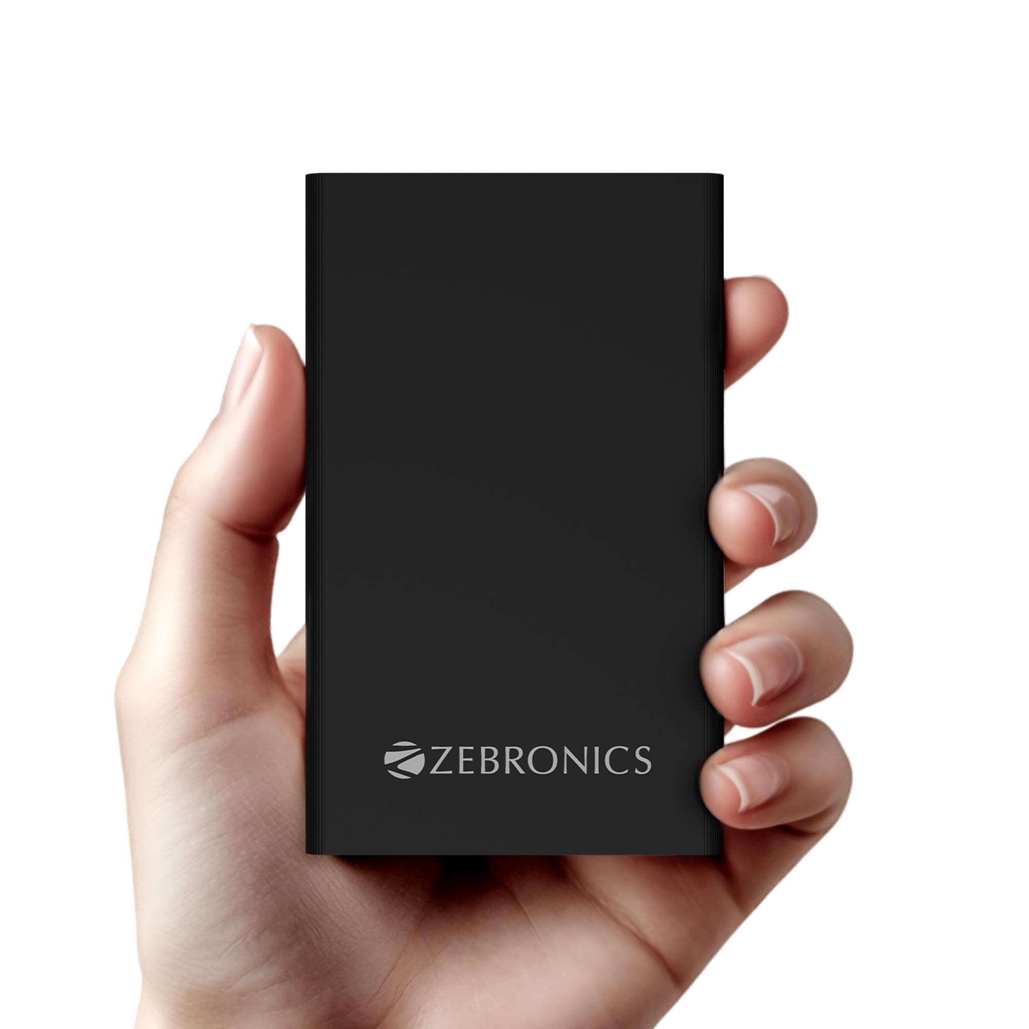 ZEBRONICS EnergiTank 10MR1, Metal Power Bank, 10000 mAh, 22.5W Super Fast Charging PD 3.0 (PPS), Sleek & Stylish, Type C & USB Port, LED Indicator, fo...