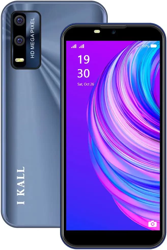 I KALL Z4 Smartphone (4GB, 32GB, 4G Volte, Dual Sim, Android 8.1) (Grey)
