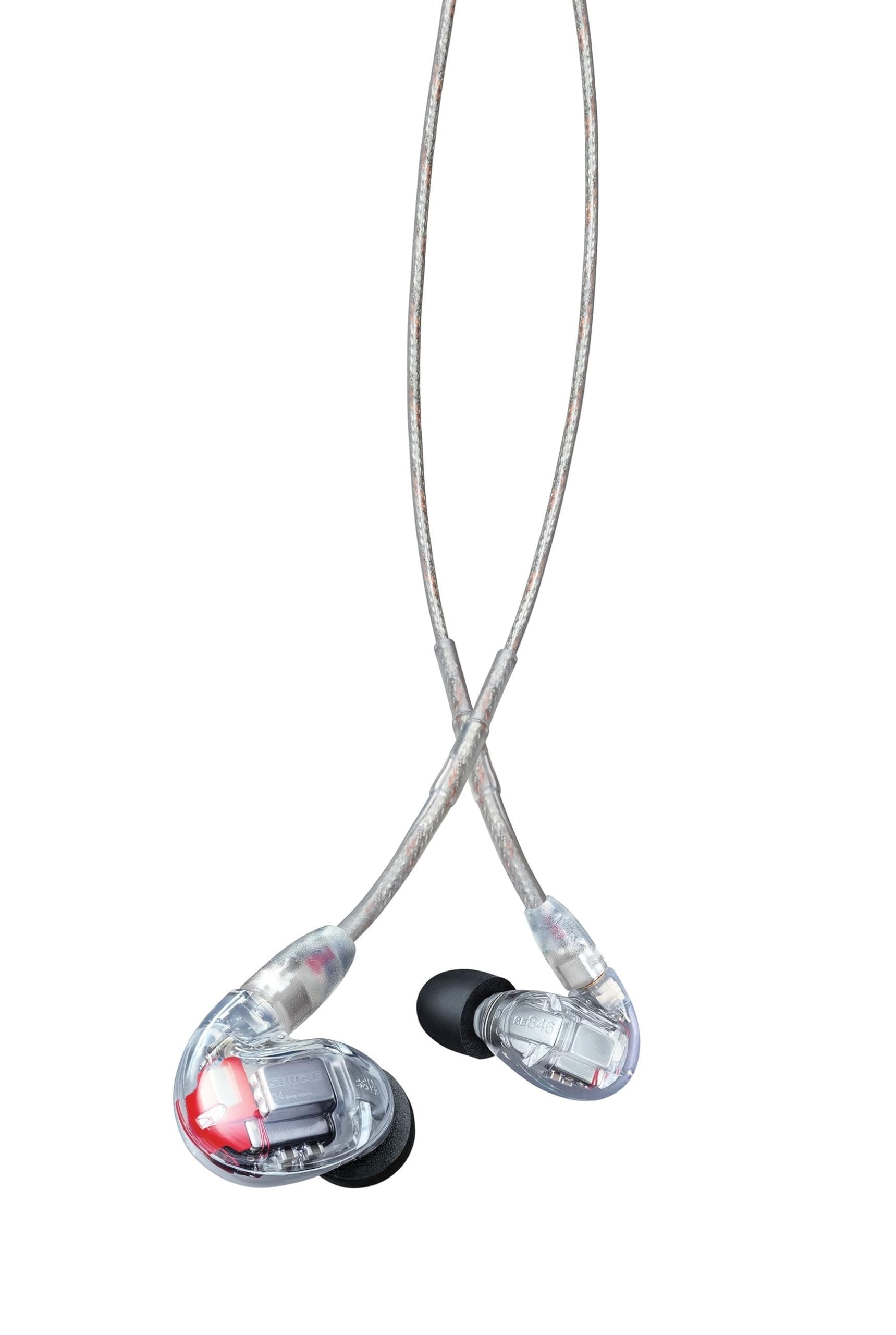 Shure SE846 Wired Sound Isolating Earphones GEN 2, Secure in-Ear Earbuds, High-End Professional Sound, Hi-Def Four Drivers, Upgraded Sound Filters, Du...
