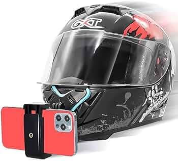 CELLMASTER Helmet Camera Mobile Mount Holder for Bike/Riding Accessories Helmet Phone Chin Mount Pack of 1