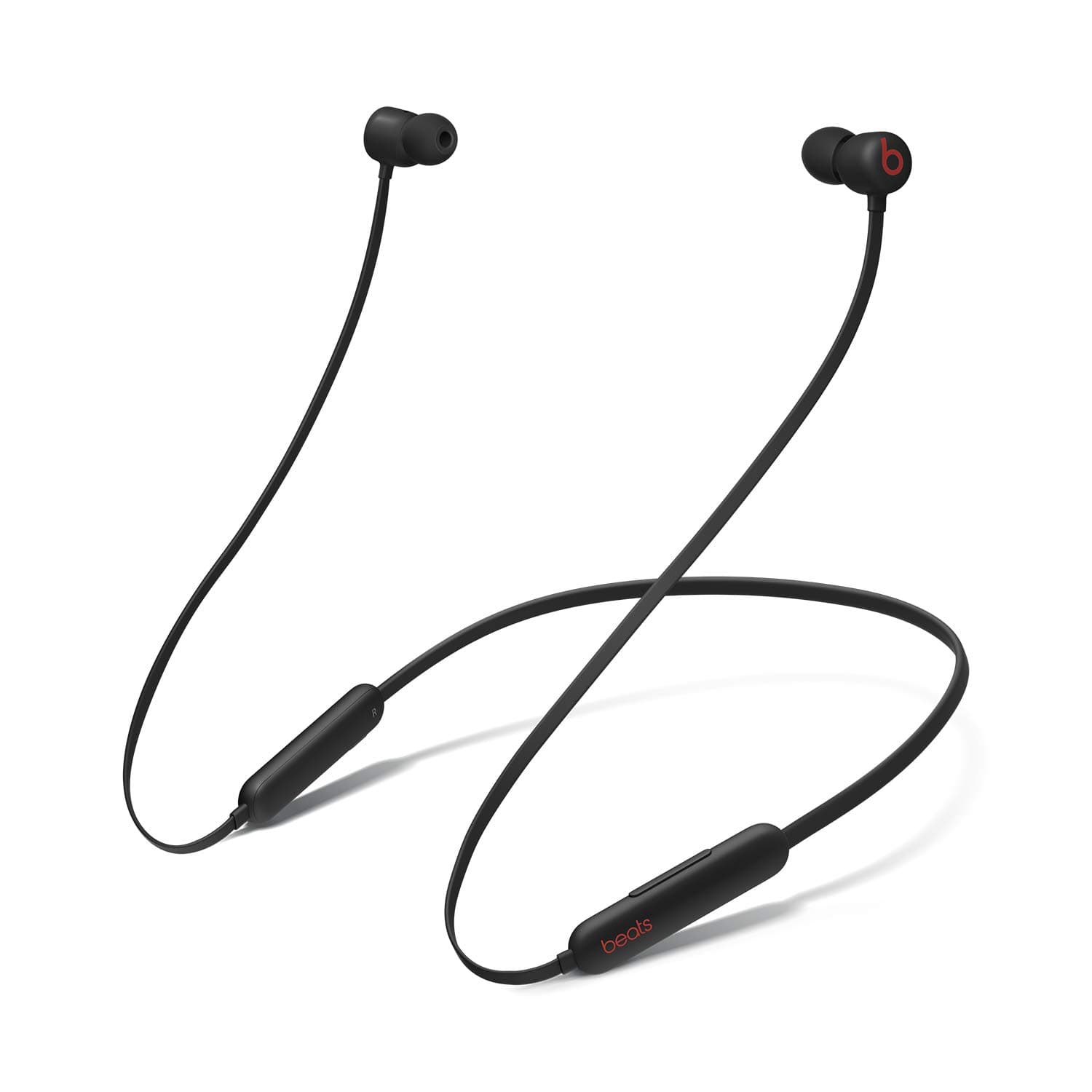 Beats Flex Wireless Earphones – Apple W1 Headphone Chip, Magnetic Earbuds, Class 1 Bluetooth, 12 Hours of Listening Time, Built-in Microphone - Black 
