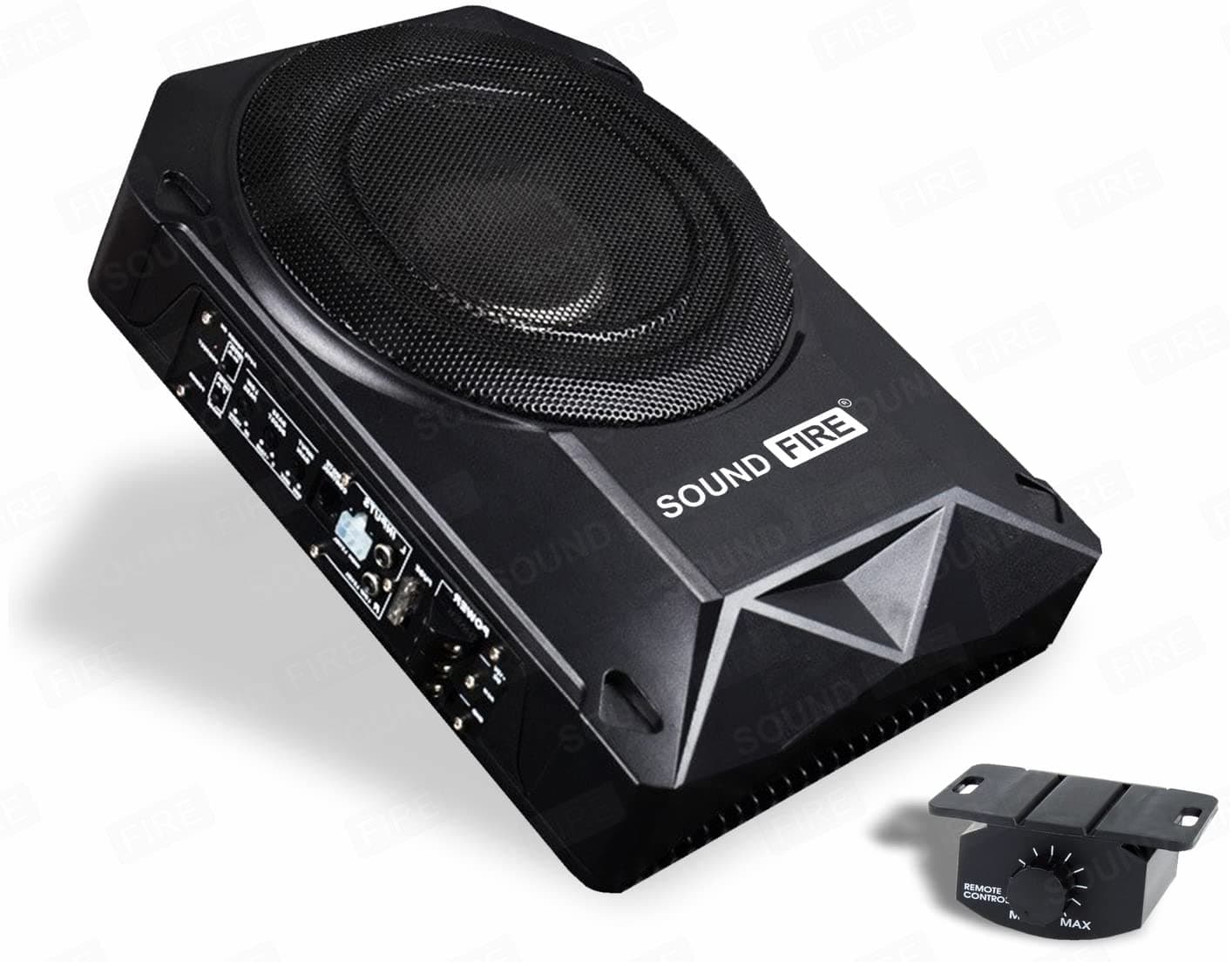 SOUND FIRE SF-S-10 PRO-BASS 10" Inch Ultra-Compact Active Under Seat Subwoofer (Powered, RMS Power: 660 W)