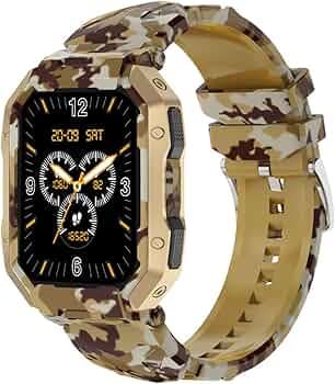 Fire-Boltt Cobra Smart Watch 1.78" Always-On AMOLED Display, Army Grade Strong Build, Bluetooth Calling with 123 Sports Modes, 60 Hz Refresh Rate, IP6...