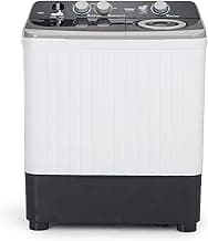Haier 7 Kg Semi-Automatic Top Loading Washing Machine (HTW70-186S, Grey)