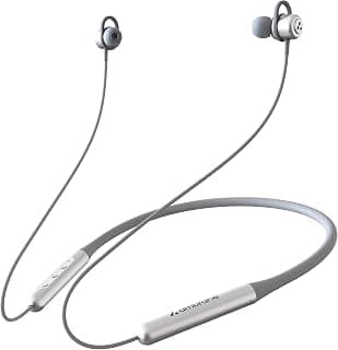 Ambrane Bassband Beat Bluetooth Wireless in Ear Earphones with Mic (Grey)