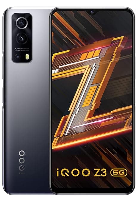 iQOO Z3 5G (Ace Black, 8GB RAM, 128GB Storage) | India's First SD 768G 5G Processor | 55W FlashCharge | Upto 6 Months No Cost EMI Advantage_Just for P