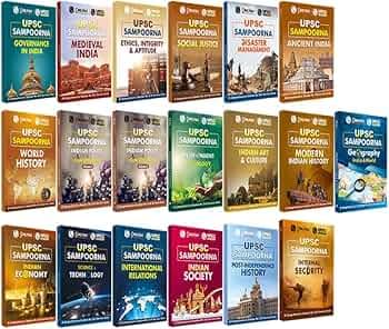 PW UPSC Sampoorna Books Combo (Set of 19) | Civil Services Exam (OnlyIAS Book) (2023 Edition)