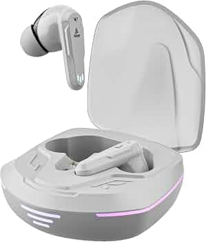 (Refurbished) boAt Immortal 181 in Ear TWS Gaming Earbuds with up to 40 hrs Playtime,Quad Mics with ENx Tech,Beast Mode with 40ms Latency,ASAP Charge,...