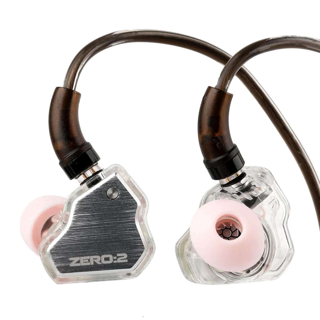 Concept Kart 7Hz x Crinacle Zero 2 in Ear Monitor, Updated 10mm Dynamic Driver IEM, Wired Earbuds Earphones, Gaming Earbuds, with OFC IEM Cable for Mu...
