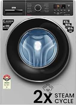IFB 7 Kg 5 Star Front Load Washing Machine 2X Power Steam (ELITE ZSS 7012, Silver, In-built Heater, 4 years Comprehensive Warranty)