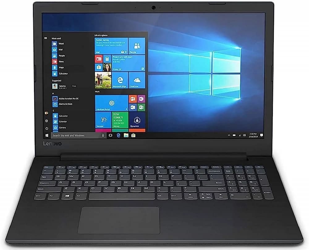 (Renewed) Lenovo V145-AMD-A6 15.6 inch HD Thin and Light Laptop (4GB RAM/ 1TB HDD/ DOS/ with DVD Writer/ Black/ 2.1 kg), 81MT0034IH