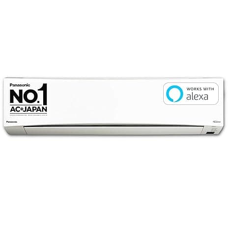 Panasonic 1.5 Ton 3 Star Wi-Fi Twin Cool Inverter Split AC (Copper, PM 2.5 Filter, 2020 Model, CS/CU-SU18WKYW White) Air Conditioners