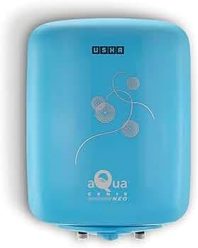 Usha Aquagenie Neo 15 Litre Storage Water Heater with Free Installation (Sky Blue)