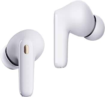 (Refurbished) itel T11 Truly Wireless Earbuds with 40H Playtime, Quad Mic ENC, IPX5, 10MM Bass Boost Drivers,BT Version 5.3, Fast Charging (White)