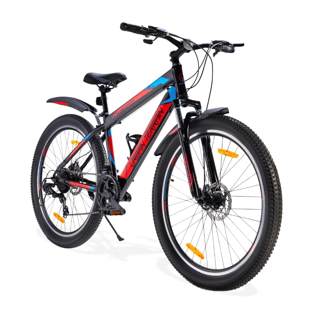 Urban Terrain UT1000 Series, Steel MTB 27.5 Mountain Cycle with 21 Shimano Gear , Pan India Installation and OneFitplus App Tracking