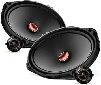 PIONEER TS-D69C, 2-Way Car Audio Speakers, Full Range, Clear Sound Quality, Easy Installation and Enhanced Bass Response, 6 x 9 Speakers, Black