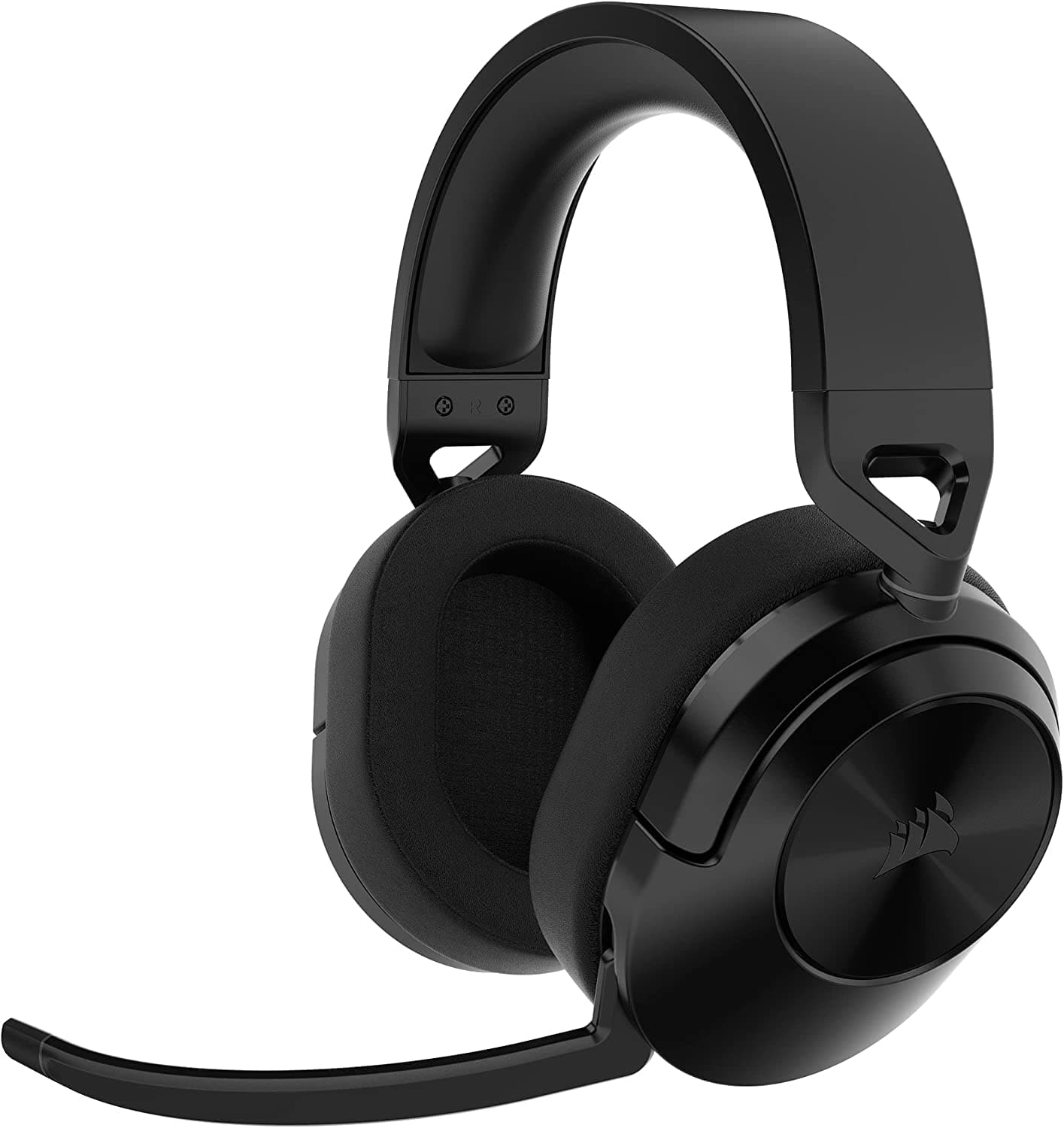 Corsair HS55 Wireless CORE Lightweight Gaming Headset  Omni-Directional Microphone  Neodymium Drivers  Up to 50 ft Range  iCUE Compatible  PC, PS5, PS...